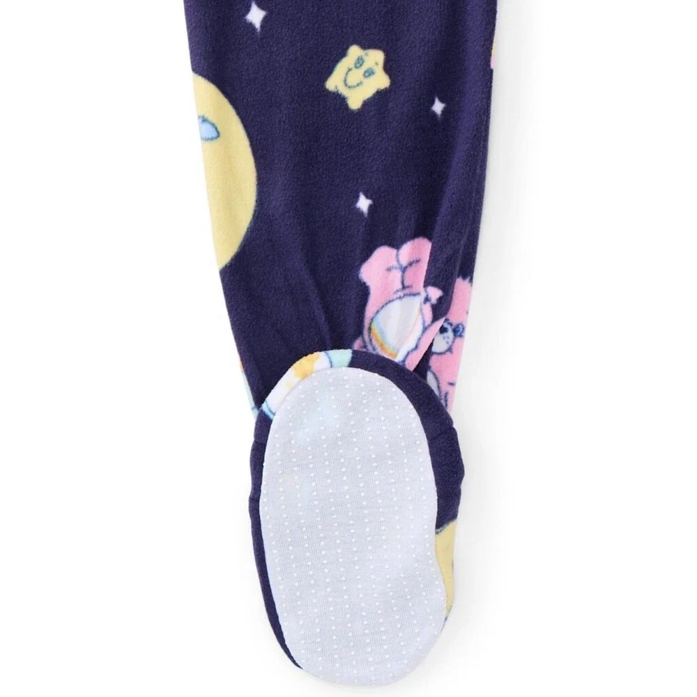 Care Bears Toddler Unisex One Piece Sleeper Pajamas, Size 12 Months